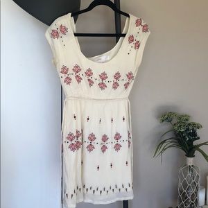Anthropologie off the shoulder dress